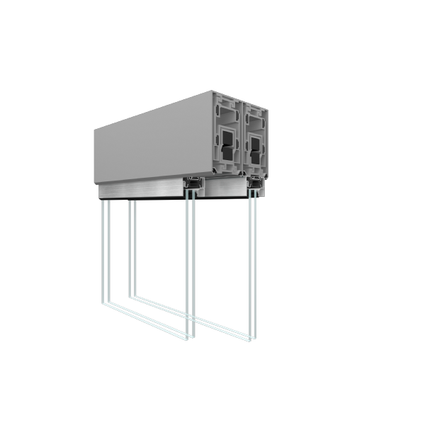 Porte coulissante à levage par lévitation magnétique - 7025ML